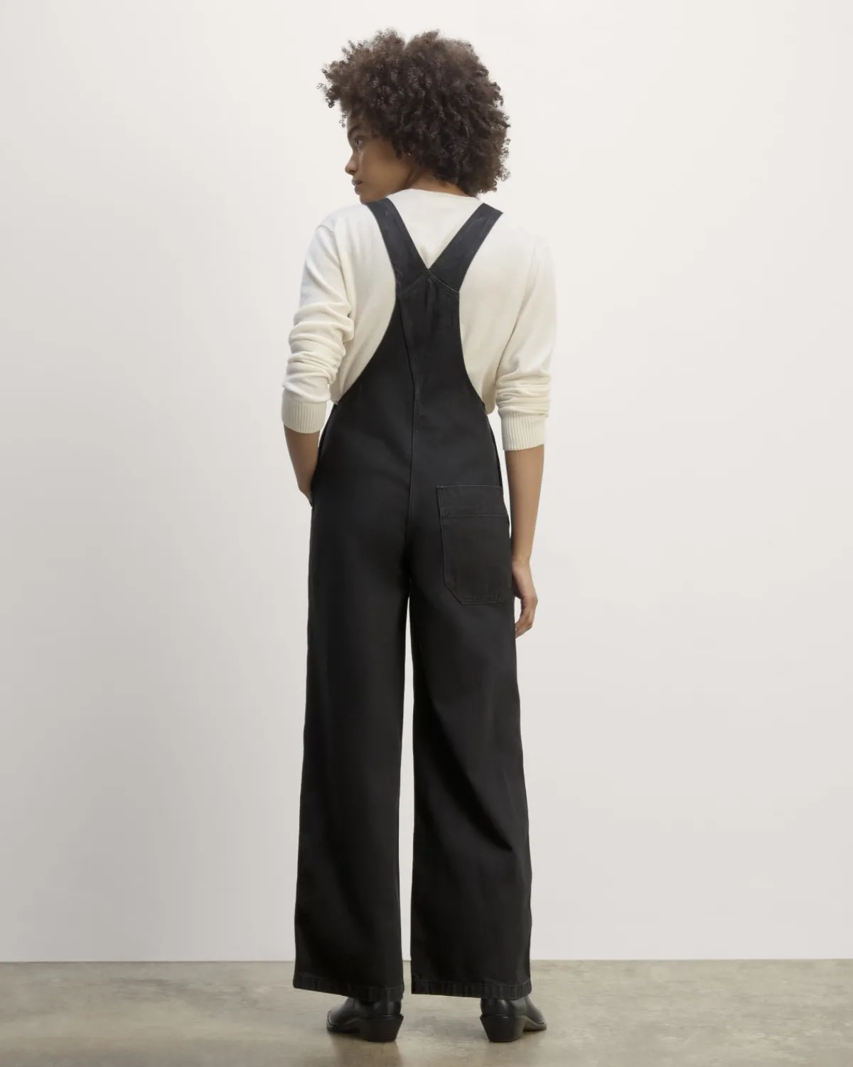 Everlane Jeans*The Gardener Overall Black