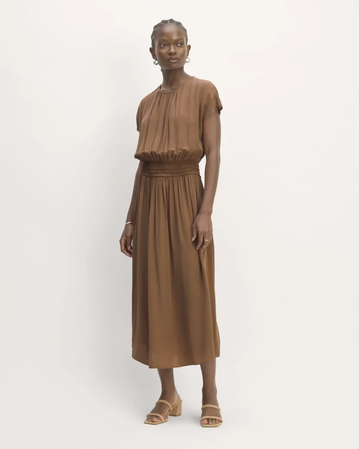 Everlane Dresses*The Gathered Midi Dress