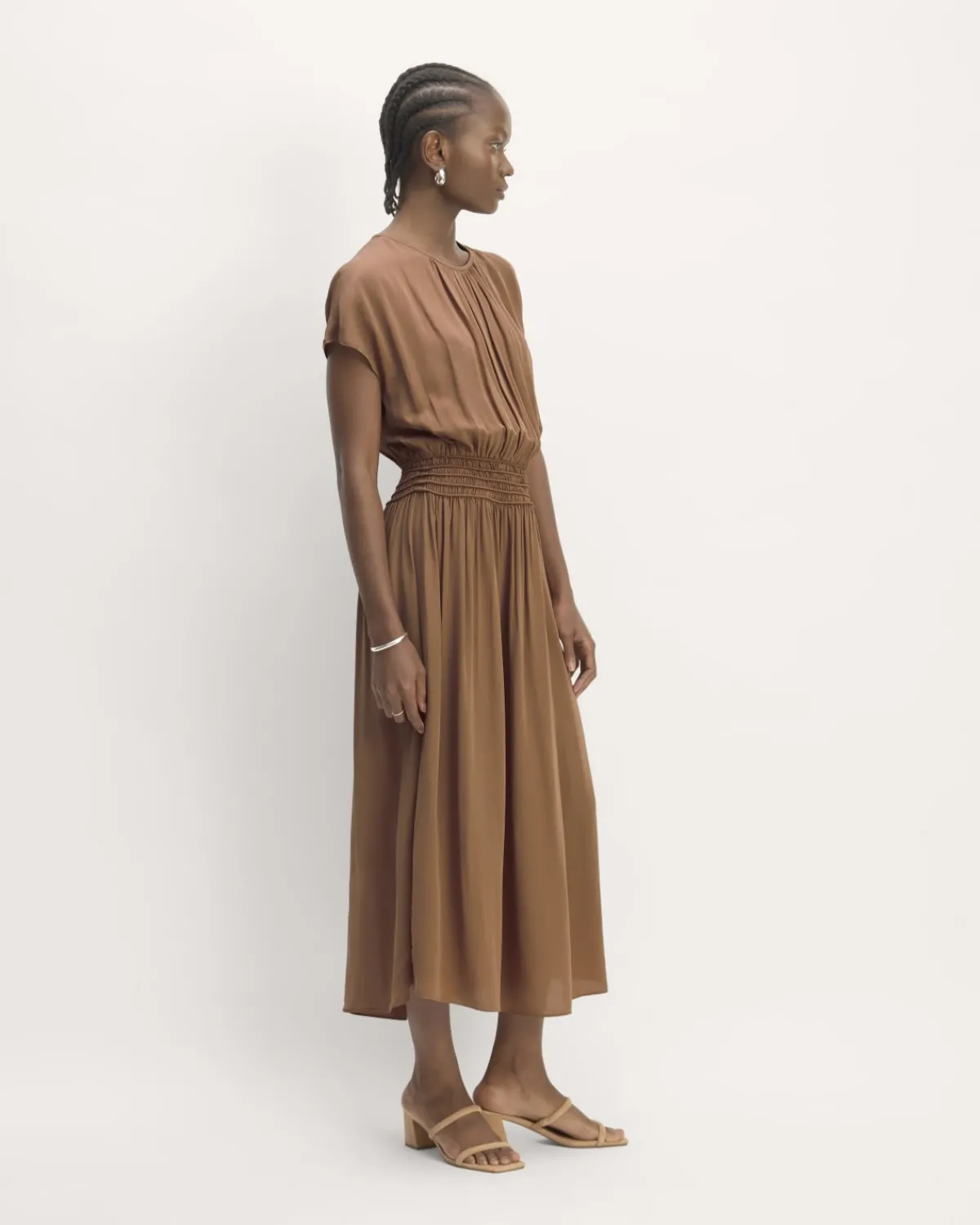 Everlane Dresses*The Gathered Midi Dress