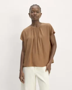 Everlane Tops*The Gathered Neck Top