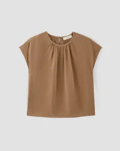 Everlane Tops*The Gathered Neck Top