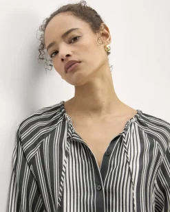 Everlane Tops*The Gathered Shirt in Butterlite