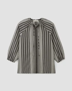 Everlane Tops*The Gathered Shirt in Butterlite