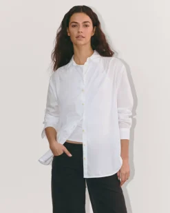 Everlane Tops*The Gathered Shirt in Silky Cotton