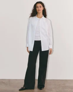Everlane Tops*The Gathered Shirt in Silky Cotton