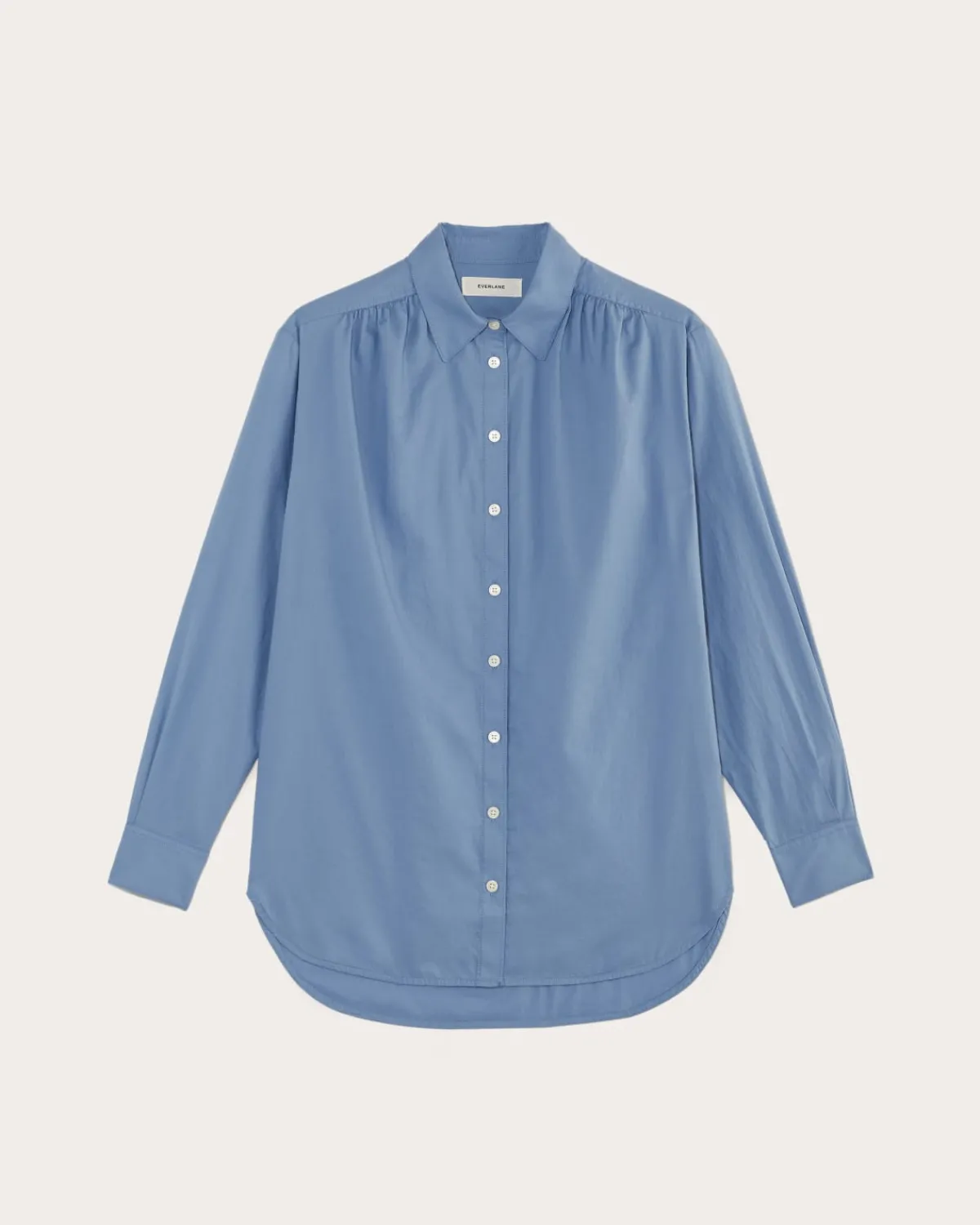 Everlane Tops*The Gathered Shirt in Silky Cotton