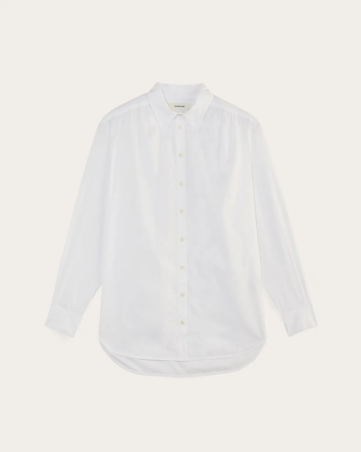 Everlane Tops*The Gathered Shirt in Silky Cotton