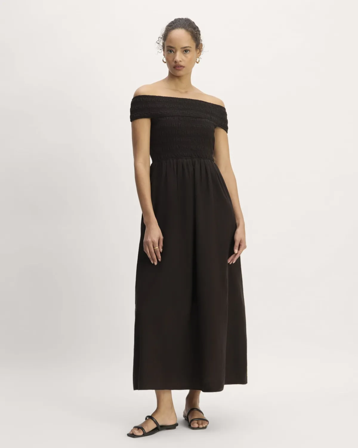 Everlane Dresses*The Gauze Off-the-Shoulder Dress