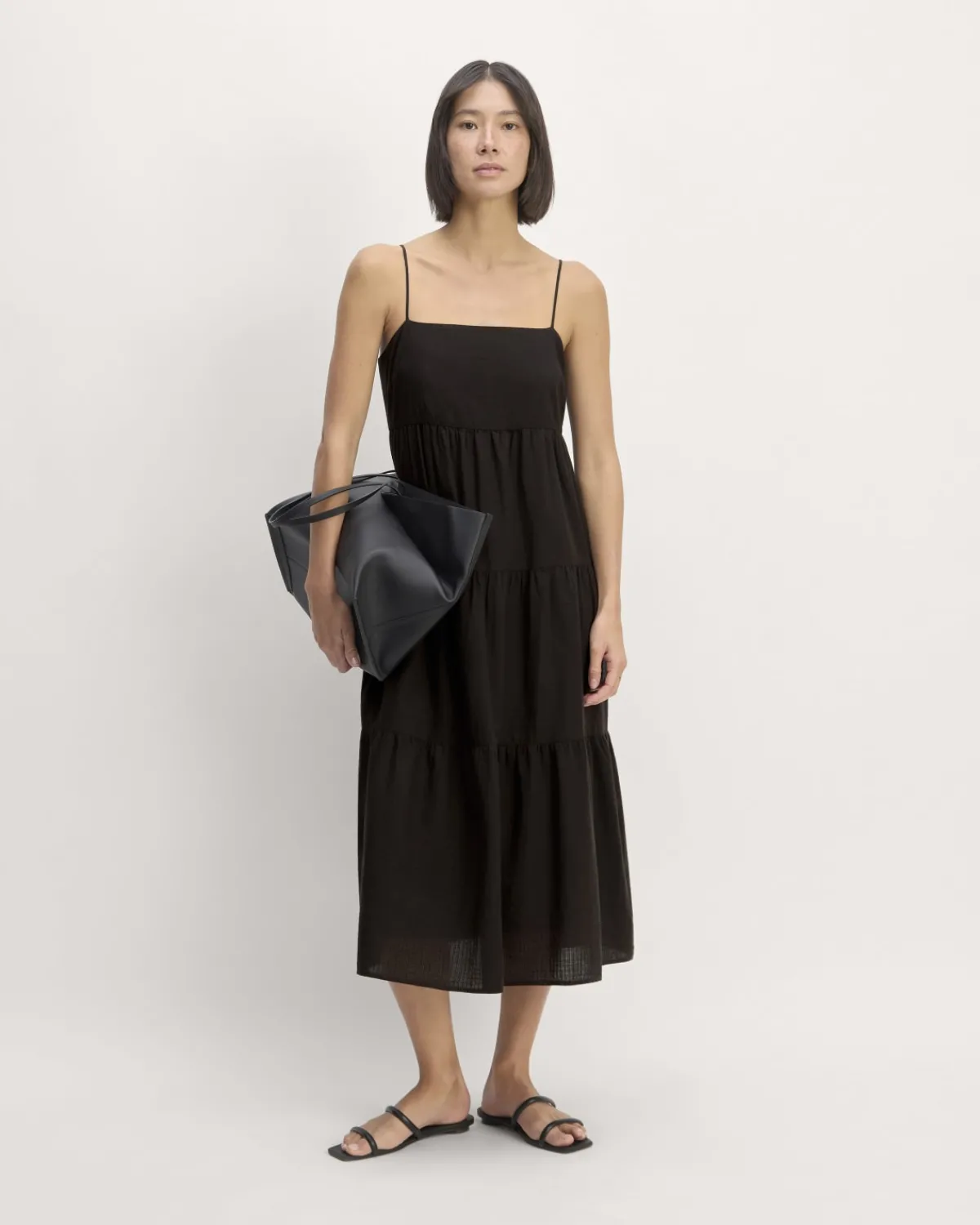 Everlane Dresses*The Gauze Tiered Dress