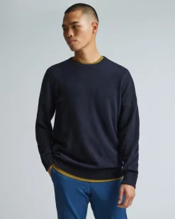 Everlane Sweaters|Turtleneck Sweaters*The Grade-A Cashmere Crew Heather Scarab Green