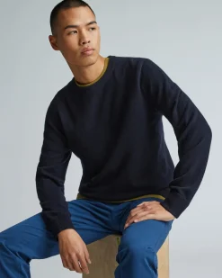 Everlane Sweaters|Turtleneck Sweaters*The Grade-A Cashmere Crew Heather Scarab Green