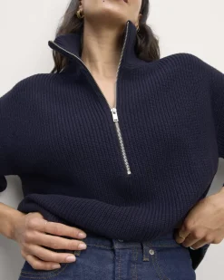 Everlane Sweaters*The Half-Zip in Everyday Cotton