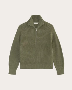 Everlane Sweaters*The Half-Zip in Everyday Cotton