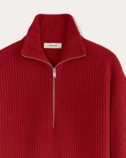 Everlane Sweaters*The Half-Zip Sweater in Luxe Merino