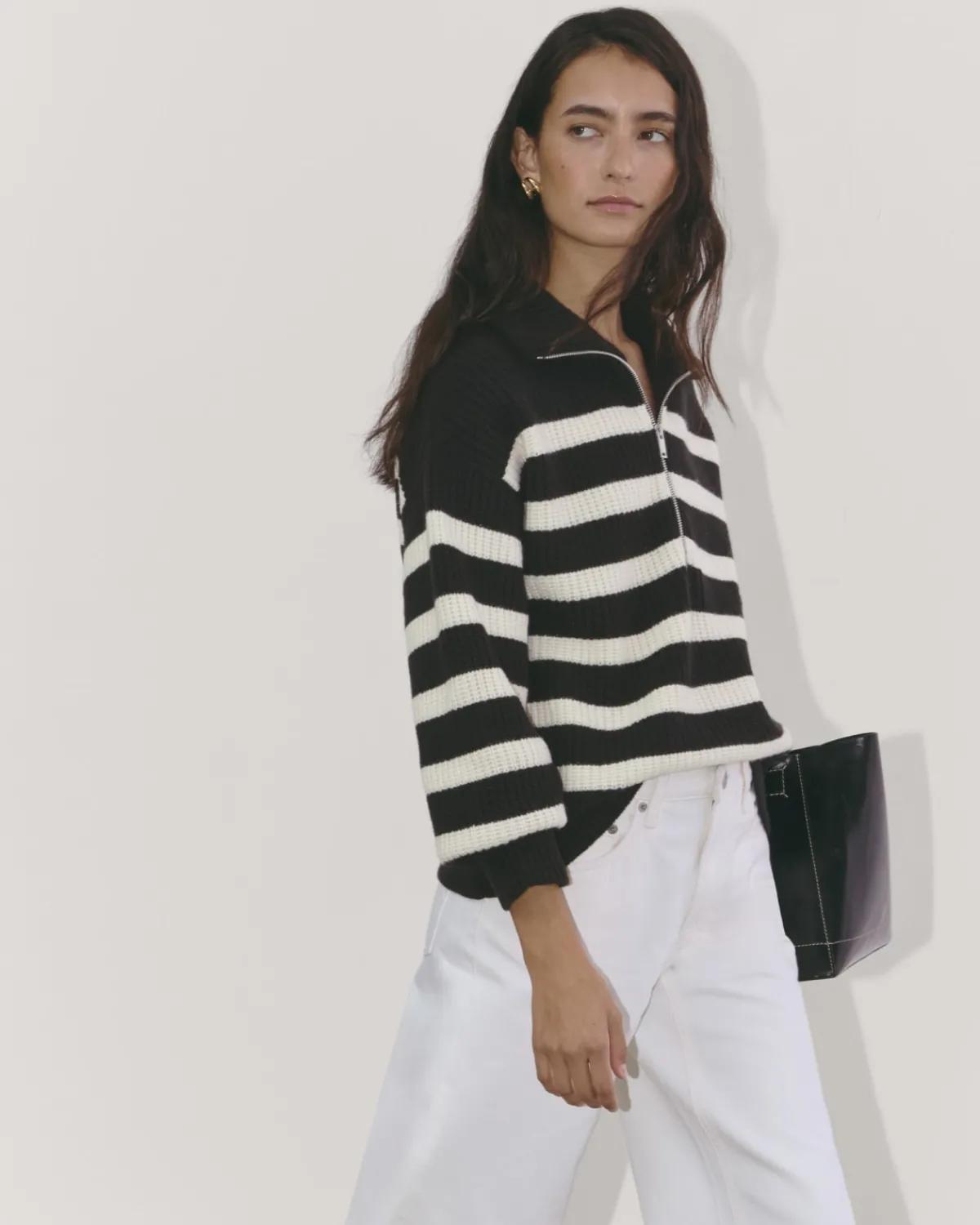 Everlane Sweaters*The Half-Zip Sweater in Luxe Merino