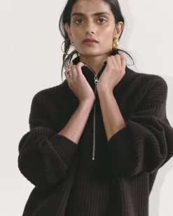 Everlane Sweaters*The Half-Zip Sweater in Luxe Merino