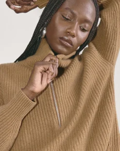 Everlane Sweaters*The Half-Zip Sweater in Luxe Merino