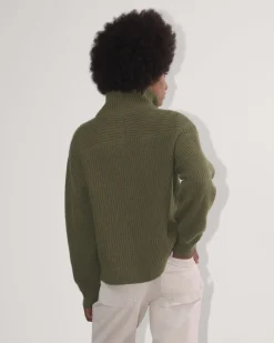 Everlane Sweaters*The Half-Zip Sweater in Luxe Merino