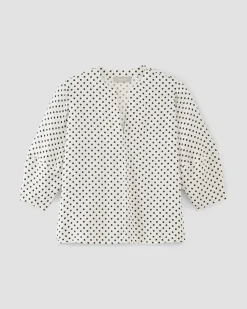 Everlane Tops*The Hammered Satin Balloon Sleeve Top