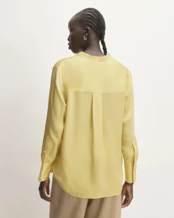 Everlane Tops*The Hammered Satin Popover Shirt