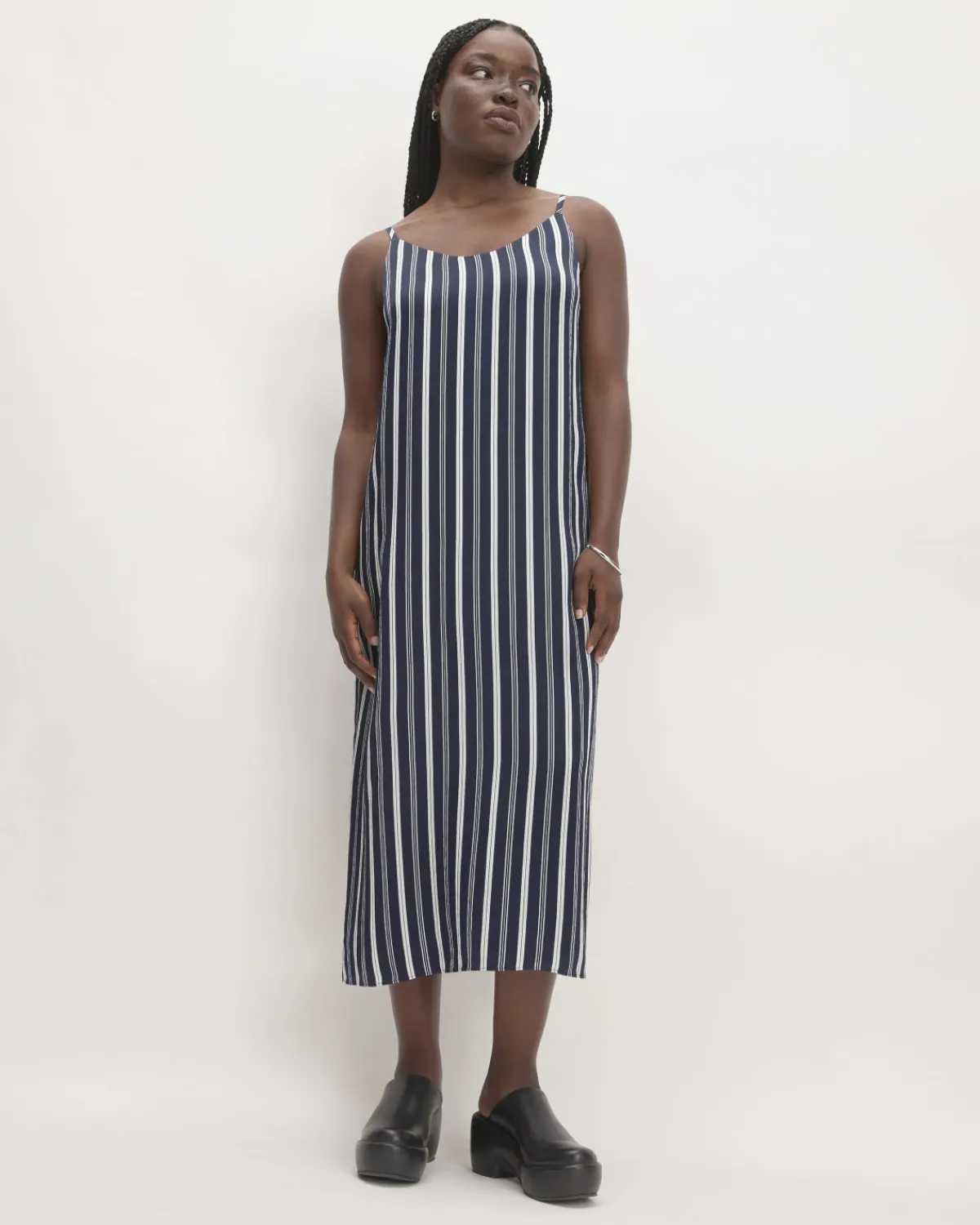Everlane Dresses*The Hammered Satin Slip Dress