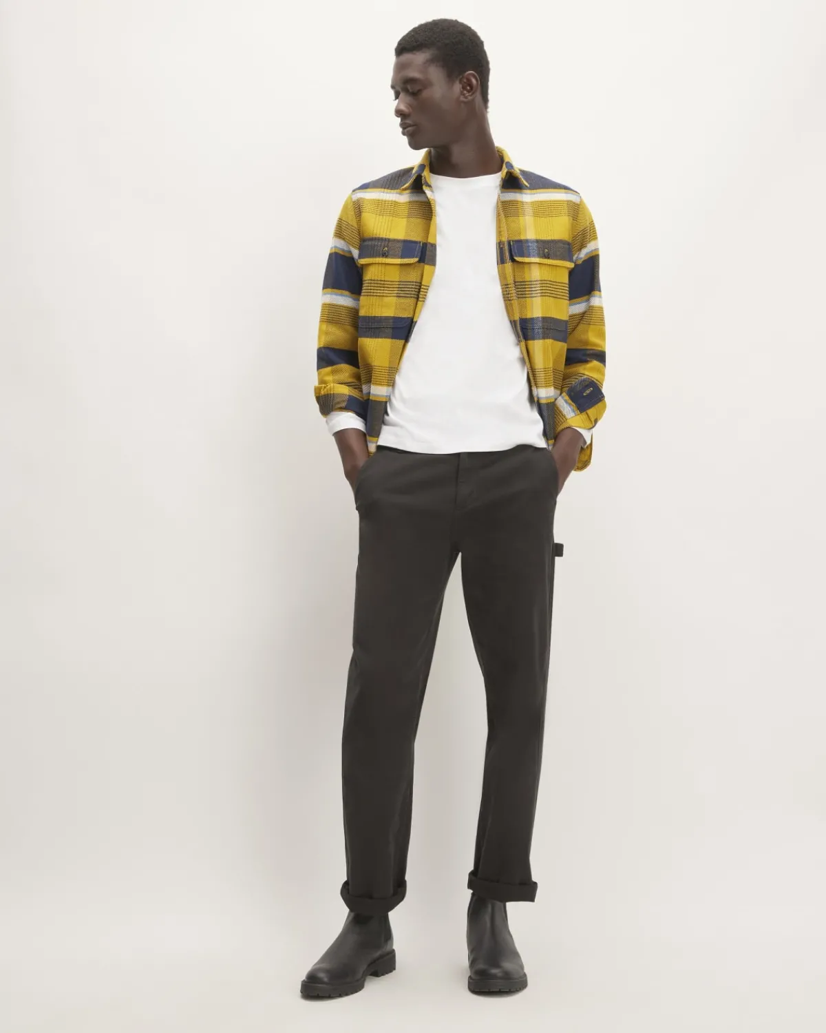 Everlane Jackets & Coats|Shirts*The Heavyweight Overshirt | Uniform Heathered Green