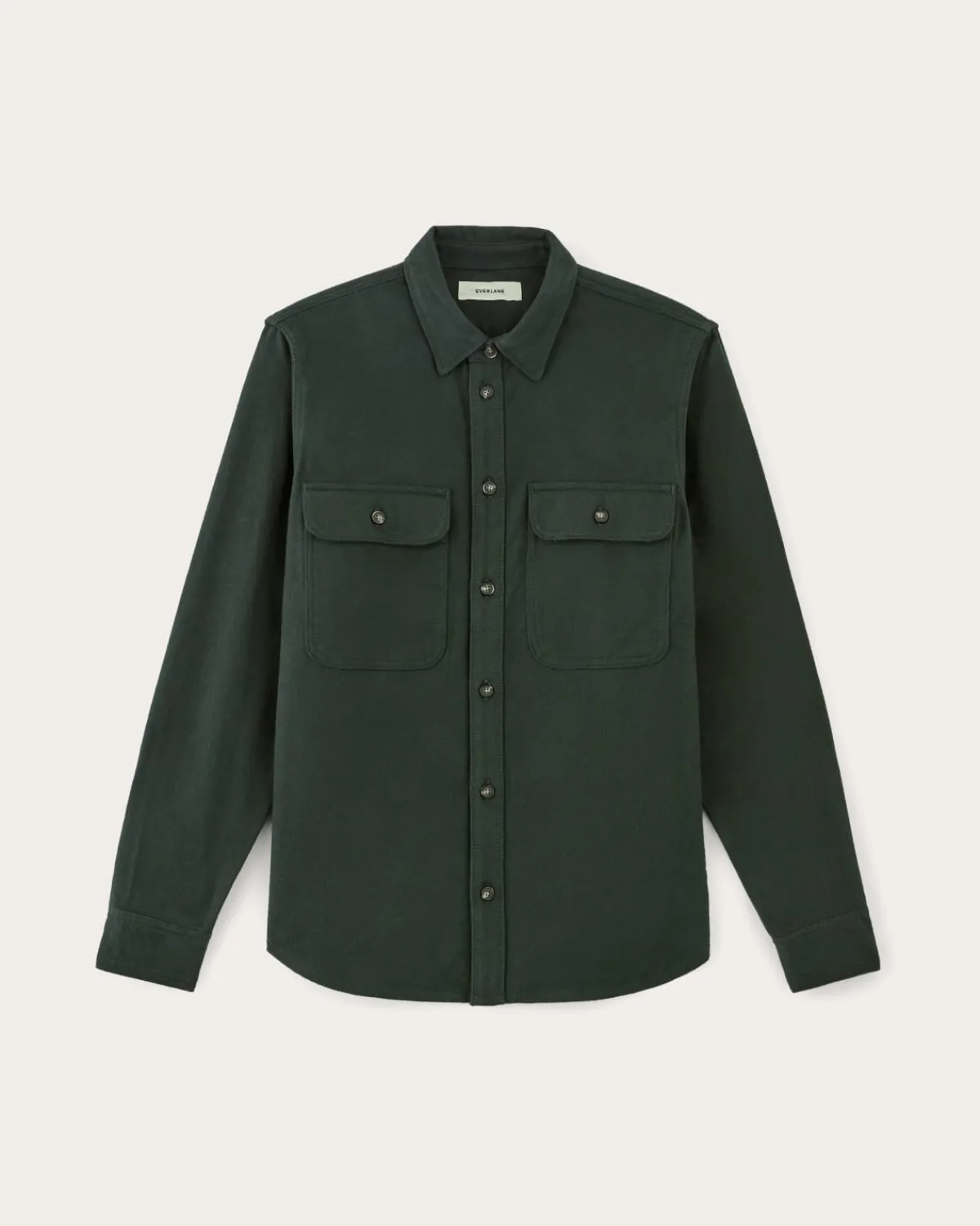 Everlane Jackets & Coats|Shirts*The Heavyweight Overshirt | Uniform Heathered Green