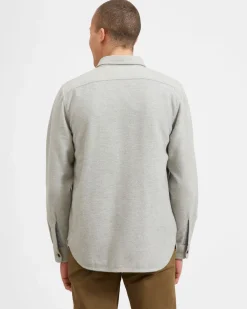 Everlane Jackets & Coats|Shirts*The Heavyweight Overshirt | Uniform Heathered Green