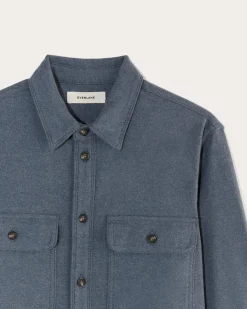 Everlane Jackets & Coats|Shirts*The Heavyweight Overshirt | Uniform Heathered Green