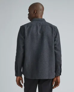 Everlane Jackets & Coats|Shirts*The Heavyweight Overshirt | Uniform Heathered Green