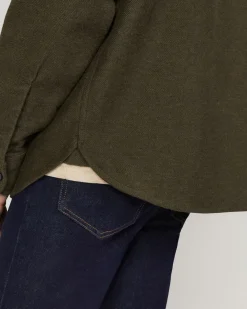 Everlane Jackets & Coats|Shirts*The Heavyweight Overshirt | Uniform Heathered Green