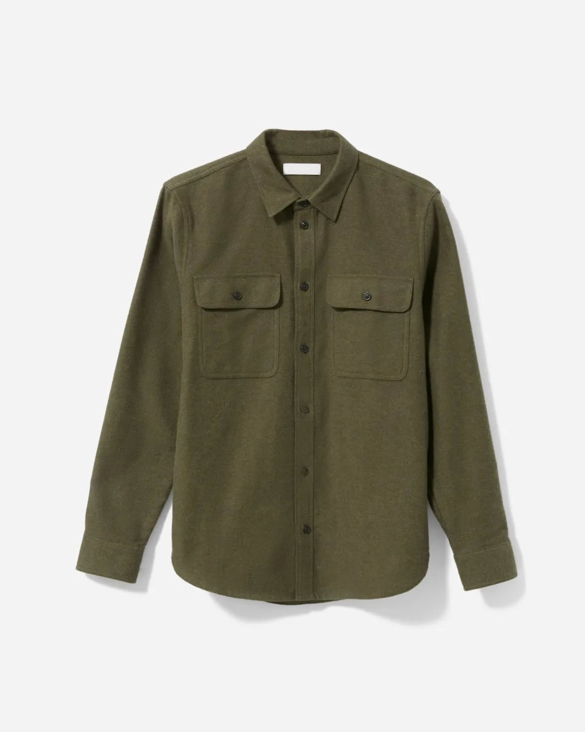 Everlane Jackets & Coats|Shirts*The Heavyweight Overshirt | Uniform Heathered Green