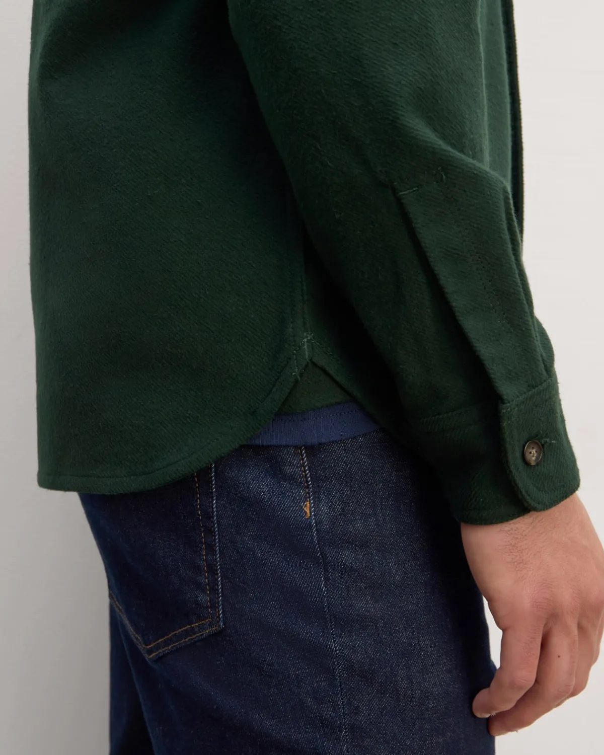 Everlane Jackets & Coats|Shirts*The Heavyweight Overshirt | Uniform Heathered Green