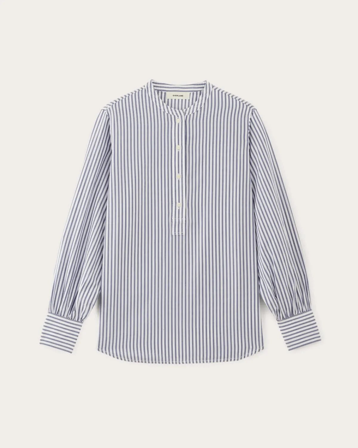 Everlane Tops*The Henley Shirt in Silky Cotton
