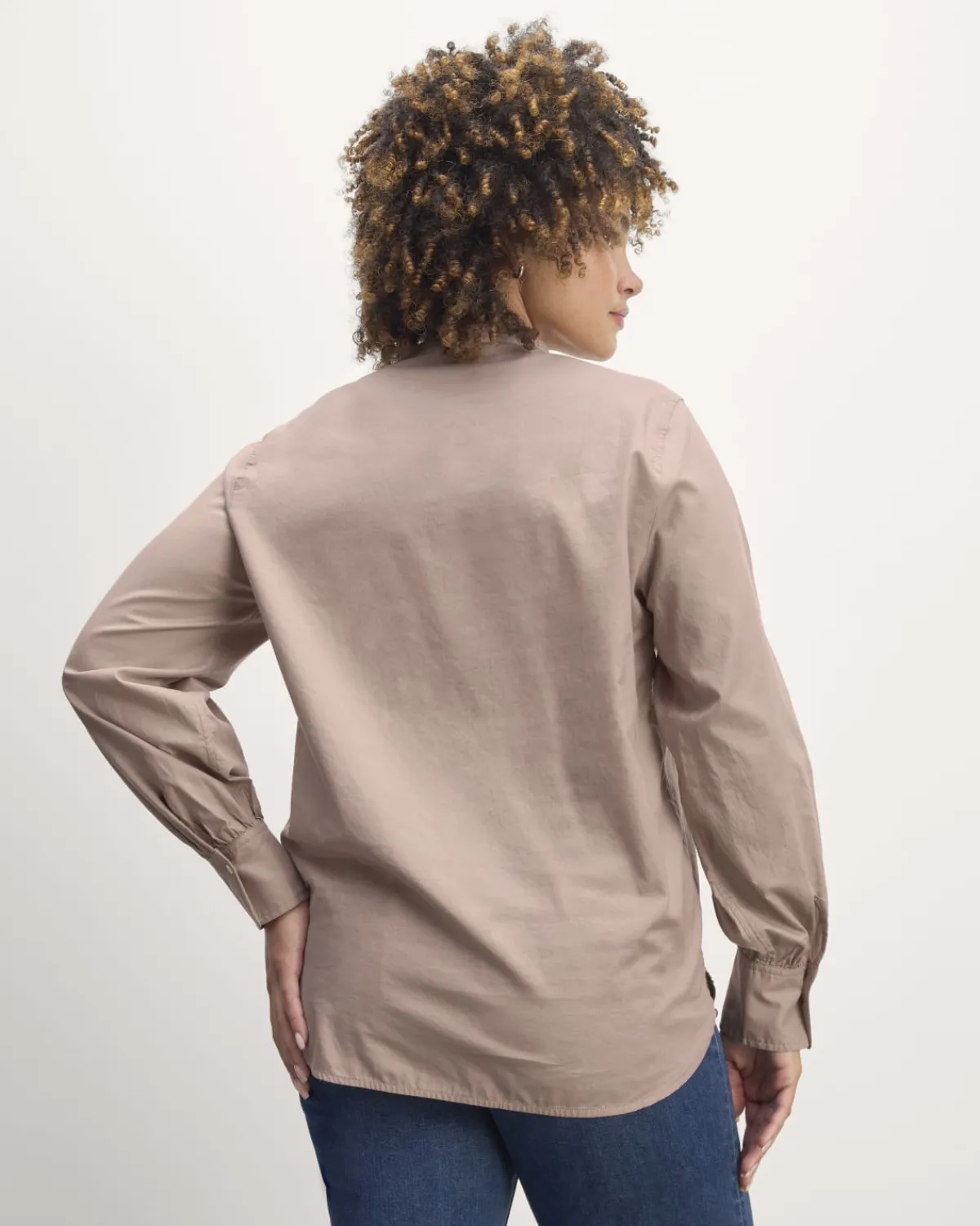 Everlane Tops*The Henley Shirt in Silky Cotton