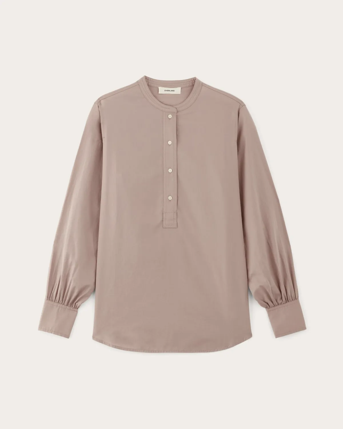 Everlane Tops*The Henley Shirt in Silky Cotton
