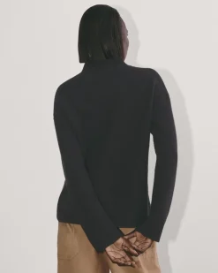 Everlane Sweaters|Turtleneck Sweaters*The Honeycomb Funnel Neck in Wool Cashmere
