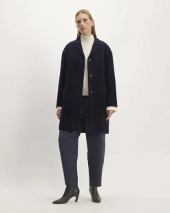 Everlane Jackets & Coats|Wool Coats*The Italian ReWool® Cocoon Coat Navy