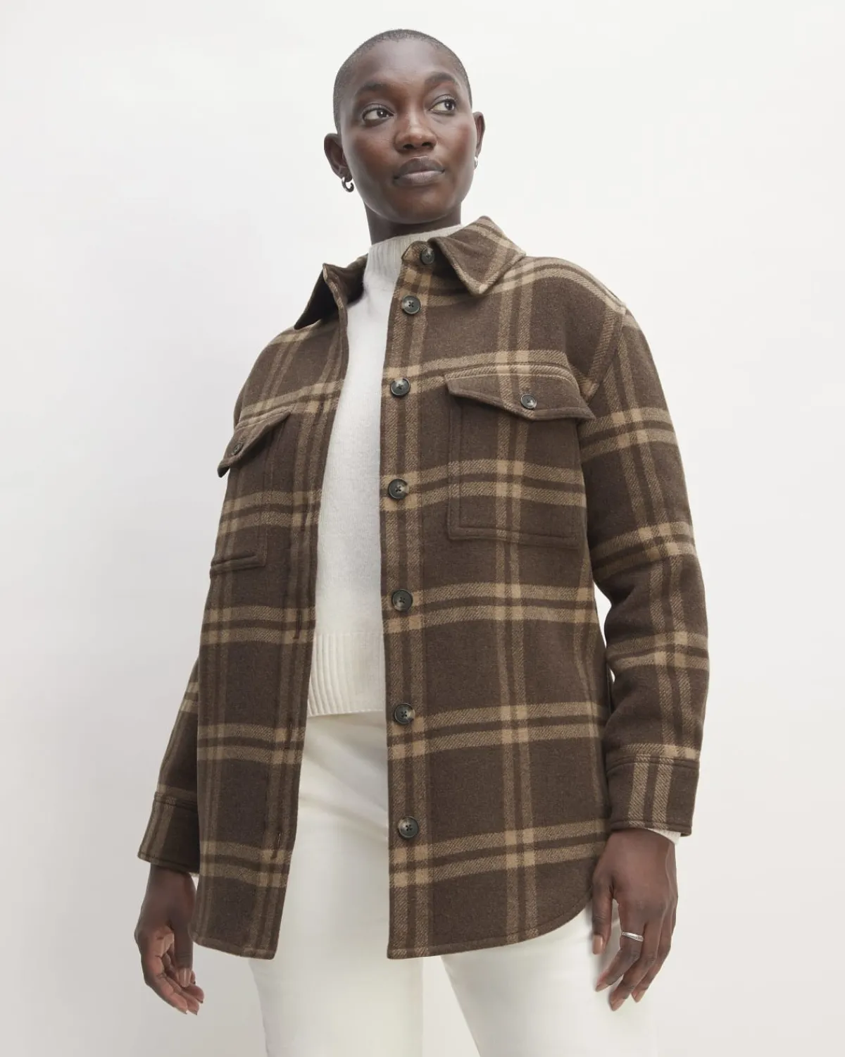 Everlane Jackets & Coats|Jackets*The Italian ReWool® Oversized Shirt Jacket