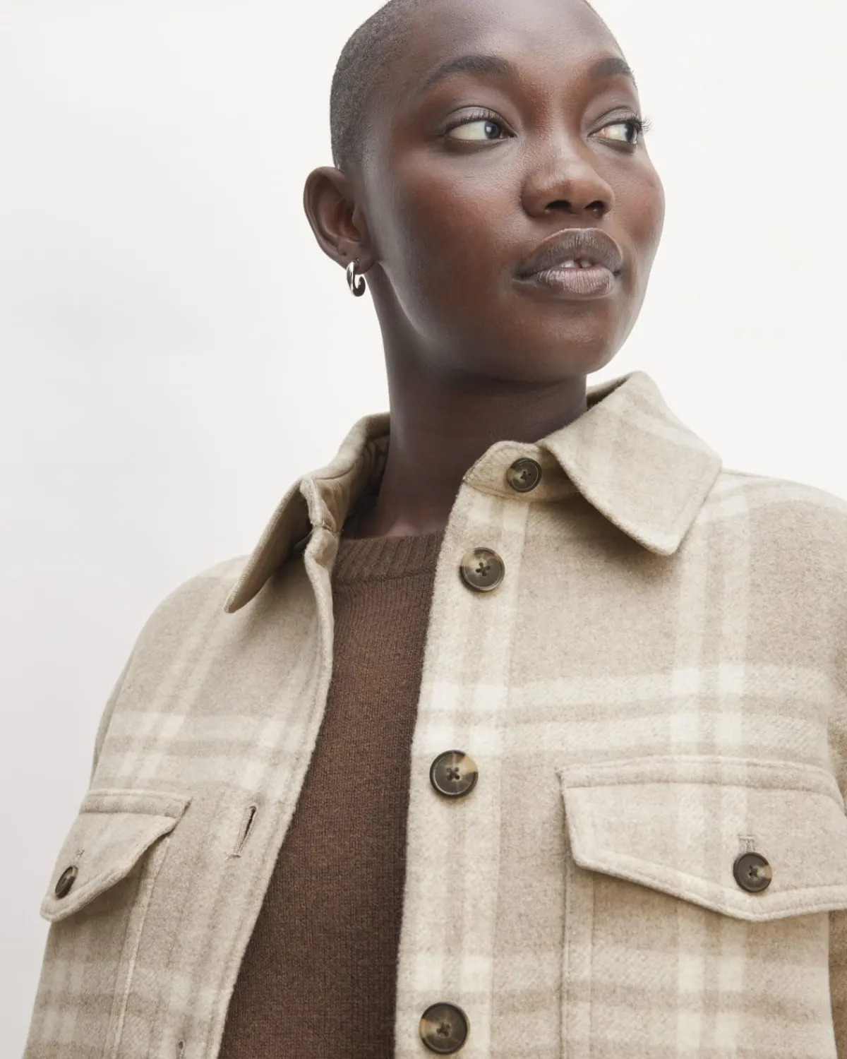 Everlane Jackets & Coats|Jackets*The Italian ReWool® Oversized Shirt Jacket