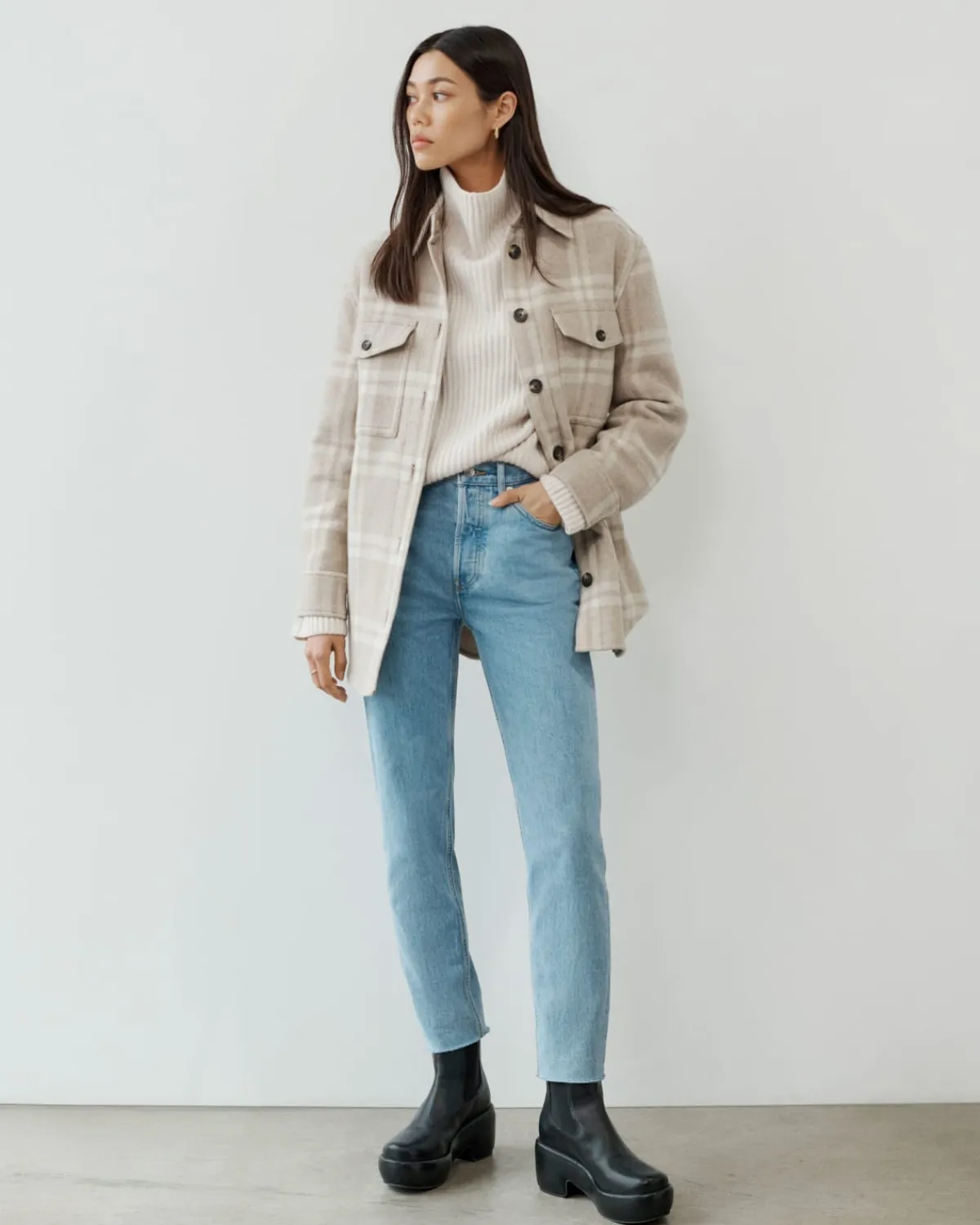 Everlane Jackets & Coats|Jackets*The Italian ReWool® Oversized Shirt Jacket