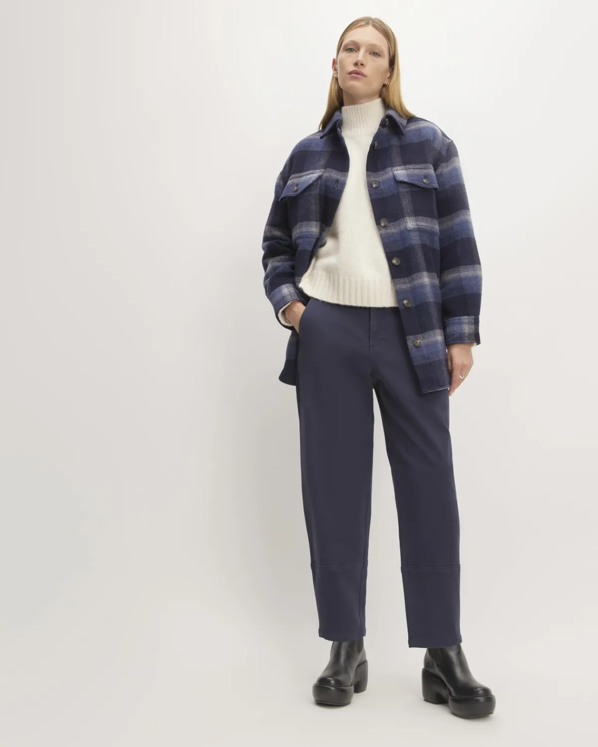 Everlane Jackets & Coats|Jackets*The Italian ReWool® Oversized Shirt Jacket