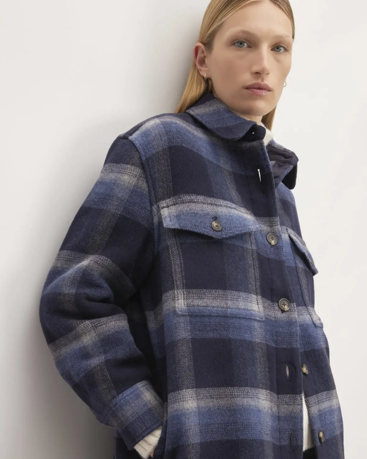 Everlane Jackets & Coats|Jackets*The Italian ReWool® Oversized Shirt Jacket