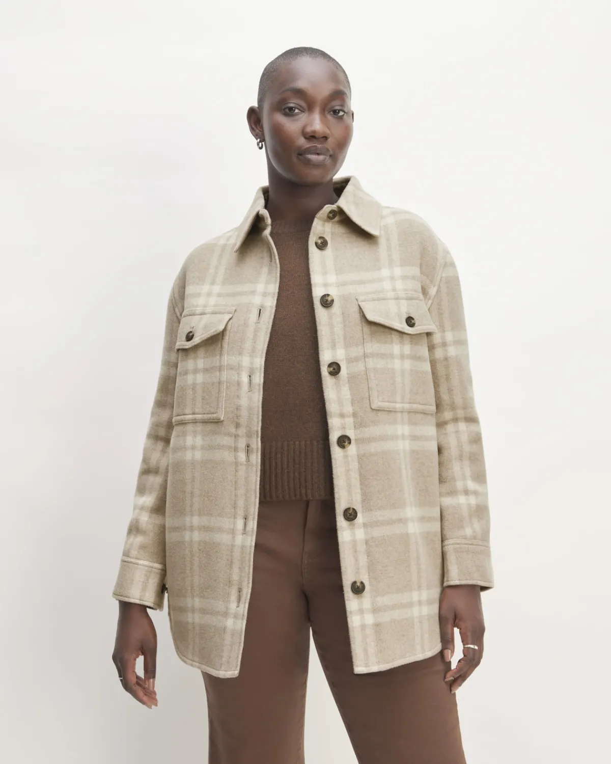Everlane Jackets & Coats|Jackets*The Italian ReWool® Oversized Shirt Jacket