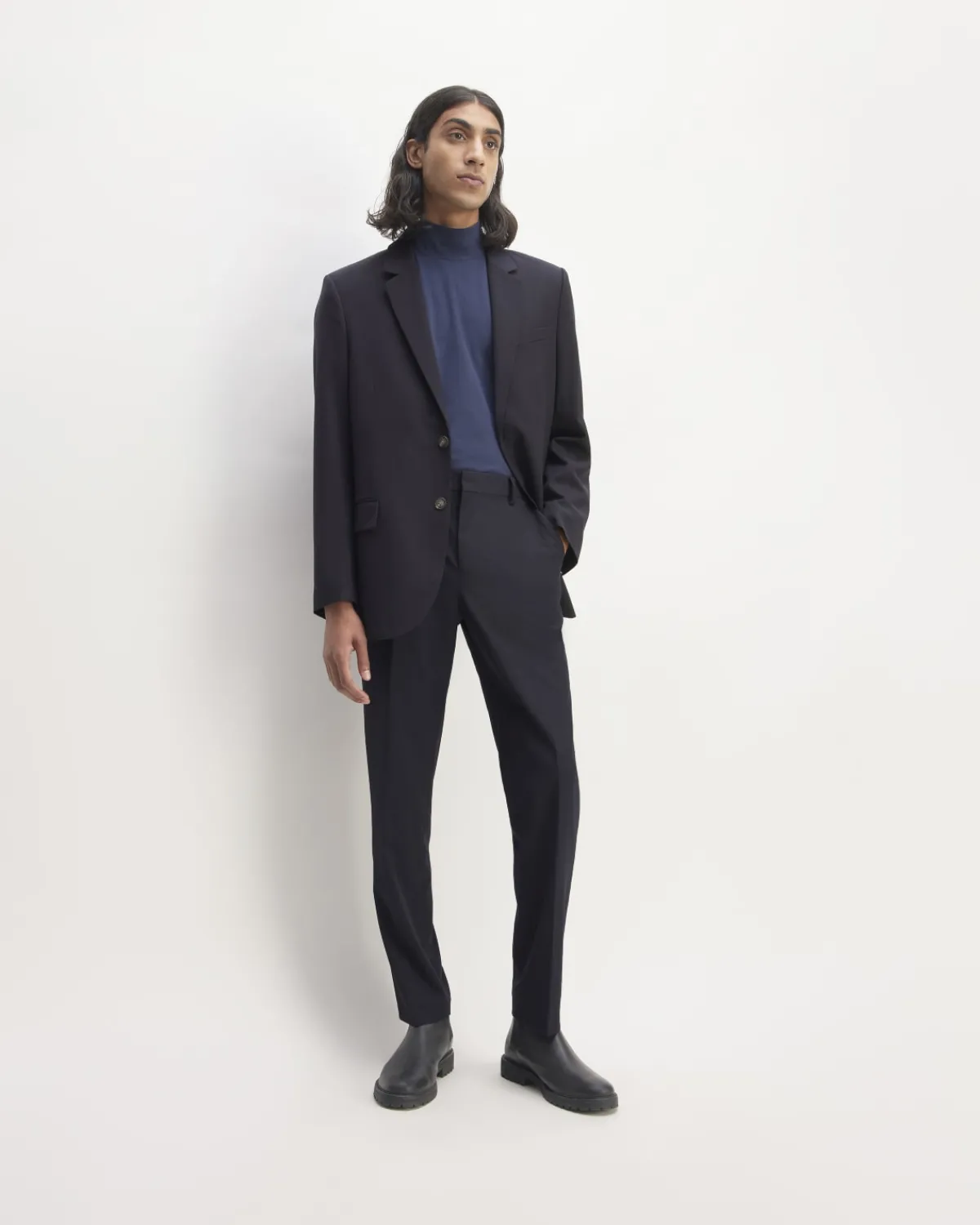 Everlane Jackets & Coats*The Italian Wool Jacket Navy