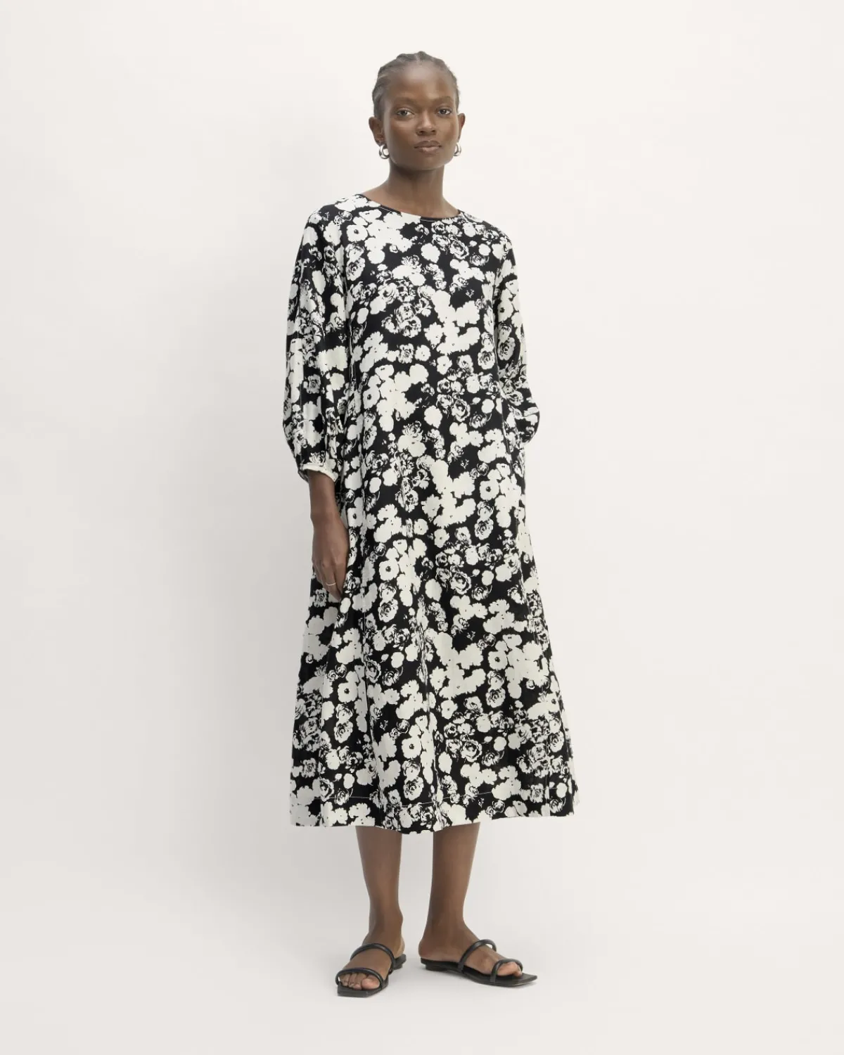 Everlane Dresses*The Linen A-Line Midi Dress