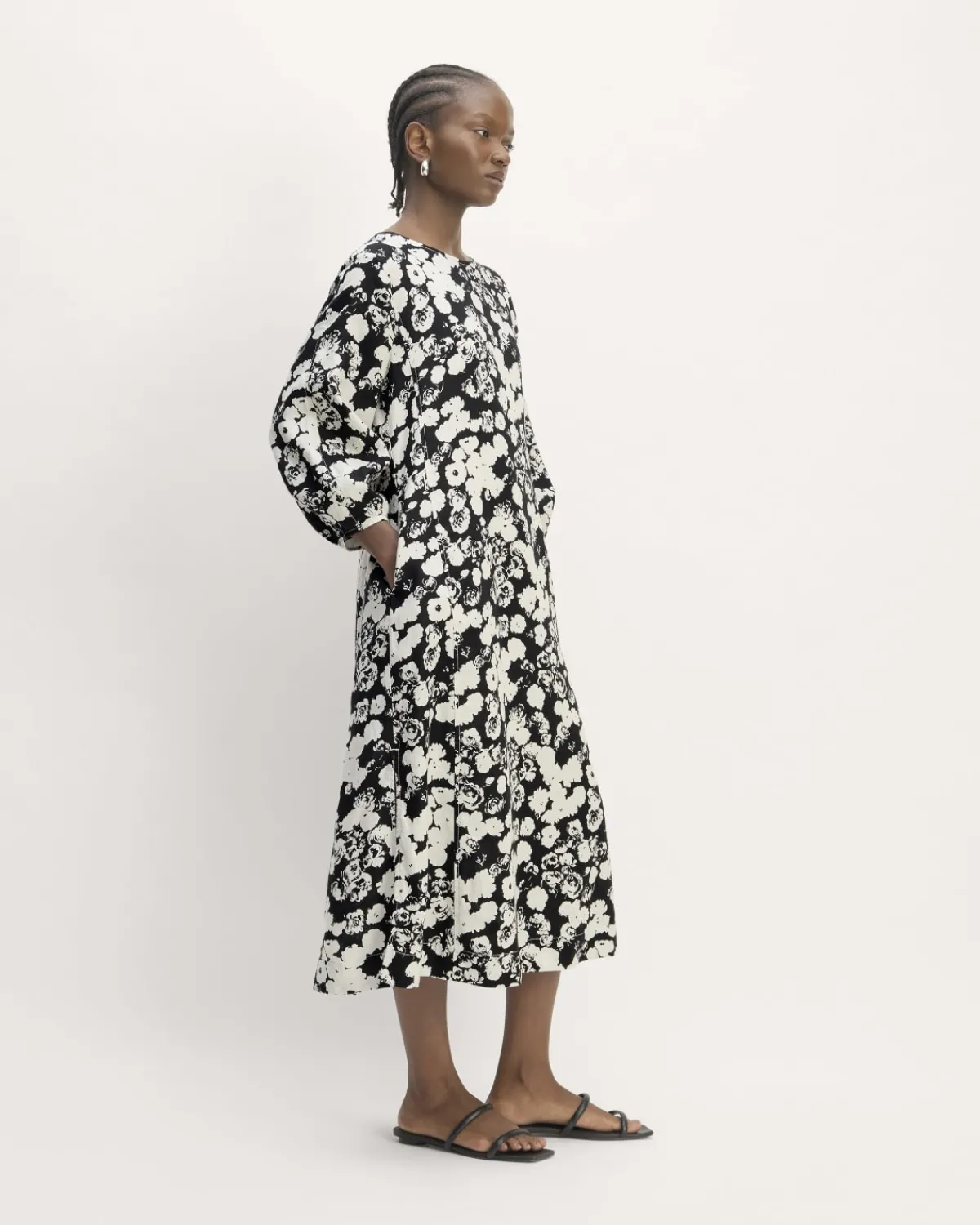 Everlane Dresses*The Linen A-Line Midi Dress