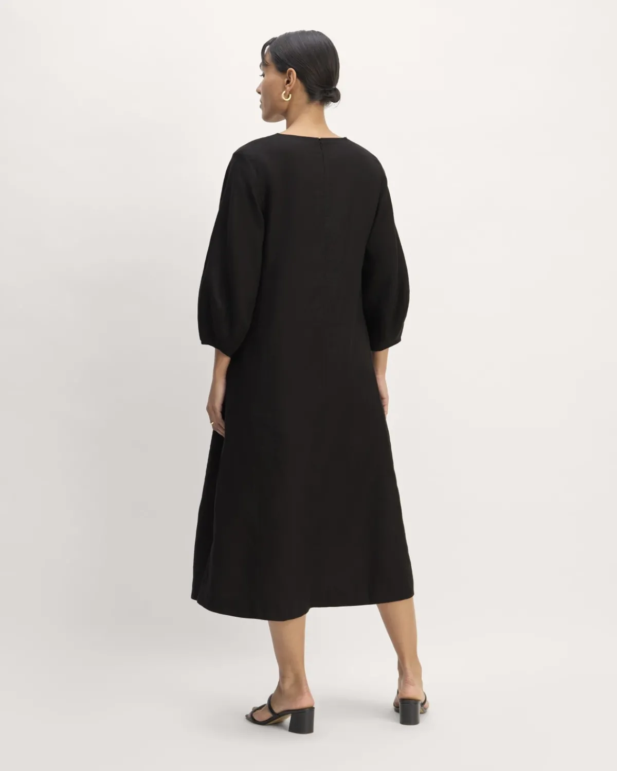 Everlane Dresses*The Linen A-Line Midi Dress