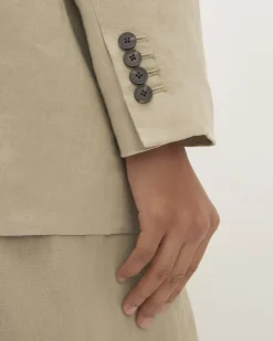 Everlane Jackets & Coats|Blazers*The Linen Double Breasted Blazer