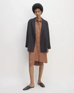 Everlane Jackets & Coats|Blazers*The Linen Double Breasted Blazer